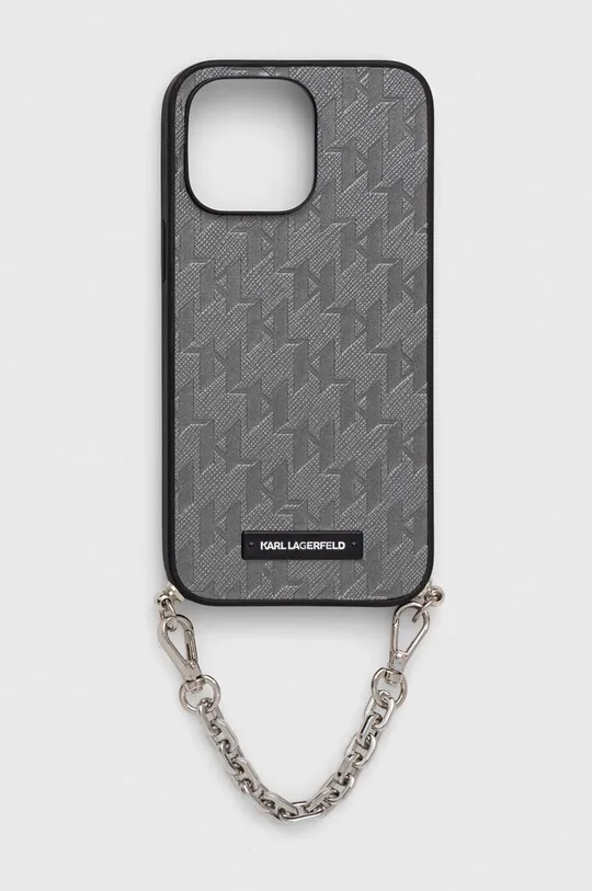 γκρί Θήκη κινητού Karl Lagerfeld iPhone 14 Pro Max 6,7