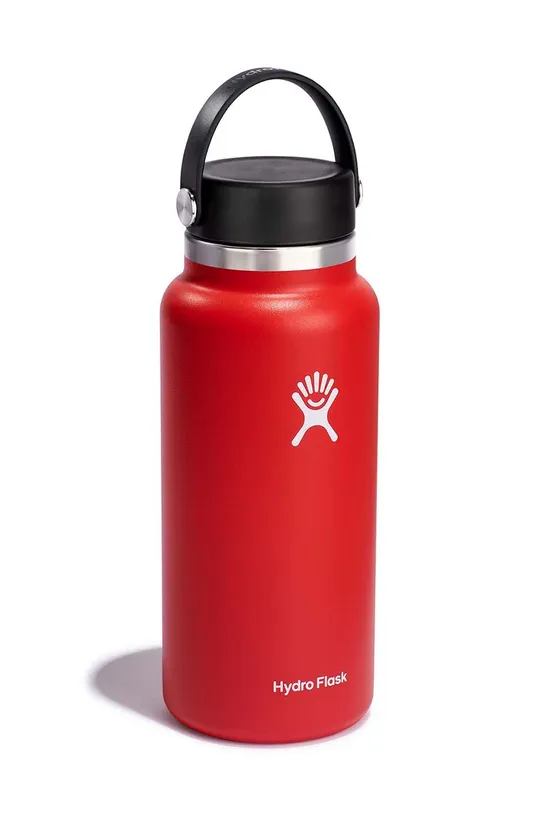 Fľaša na vodu Hydro Flask 32 OZ Wide Flex Cap červená