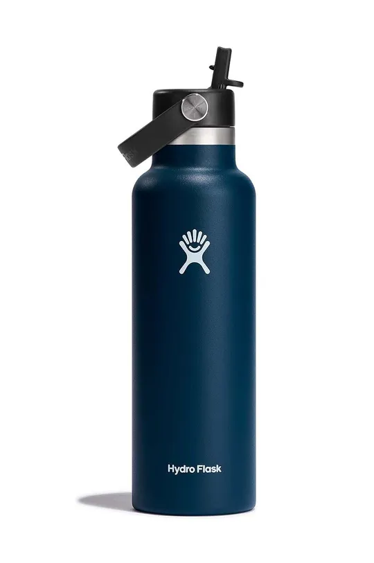 Θερμικό μπουκάλι Hydro Flask 21 OZ Standard Flex Straw Cap μπλε