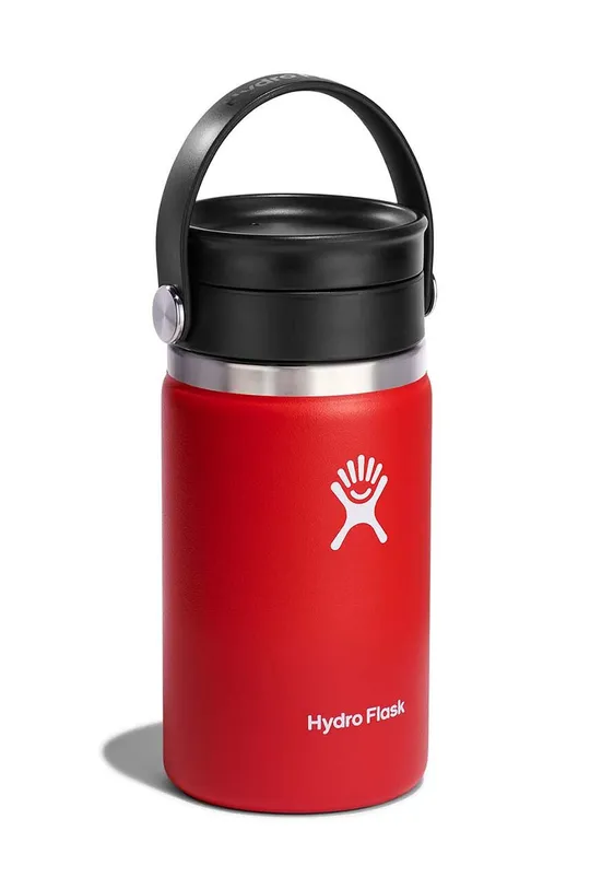 Termo steklenica Hydro Flask Wide Flex Sip rdeča