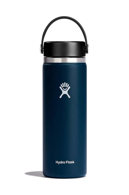 mornarsko modra Termo steklenica Hydro Flask Wide Flex Cap Unisex
