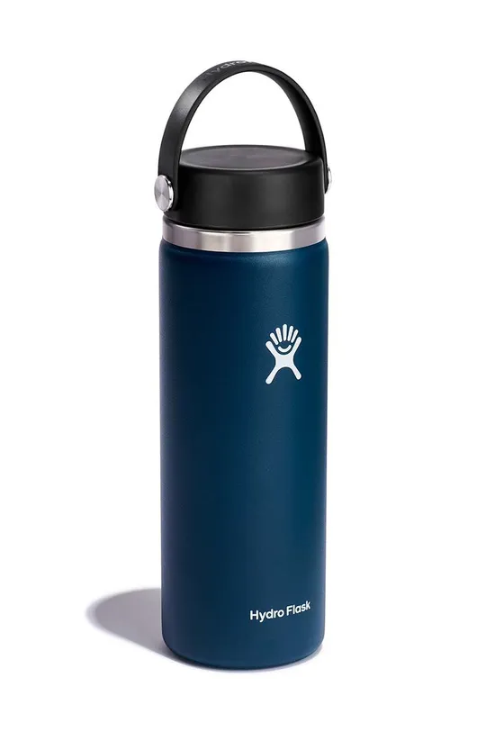 Θερμικό μπουκάλι Hydro Flask Wide Flex Cap σκούρο μπλε
