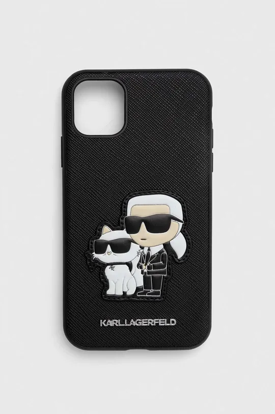 μαύρο Θήκη κινητού Karl Lagerfeld iPhone 11/ Xr Unisex