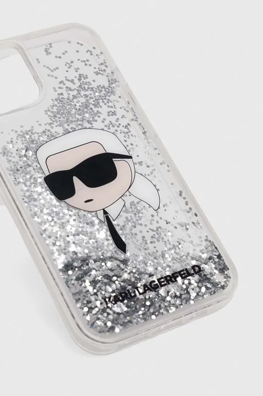 Θήκη κινητού Karl Lagerfeld iPhone 14 6,1 ασημί