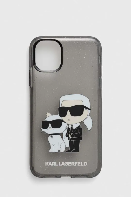 μαύρο Θήκη κινητού Karl Lagerfeld iPhone 11 / Xr 6,1 Unisex