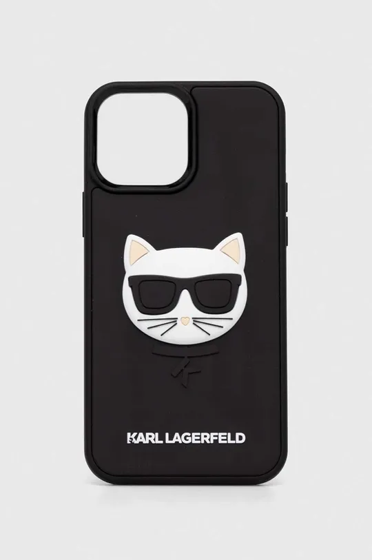 μαύρο Θήκη κινητού Karl Lagerfeld iPhone 13 Pro Max 6,7 Unisex