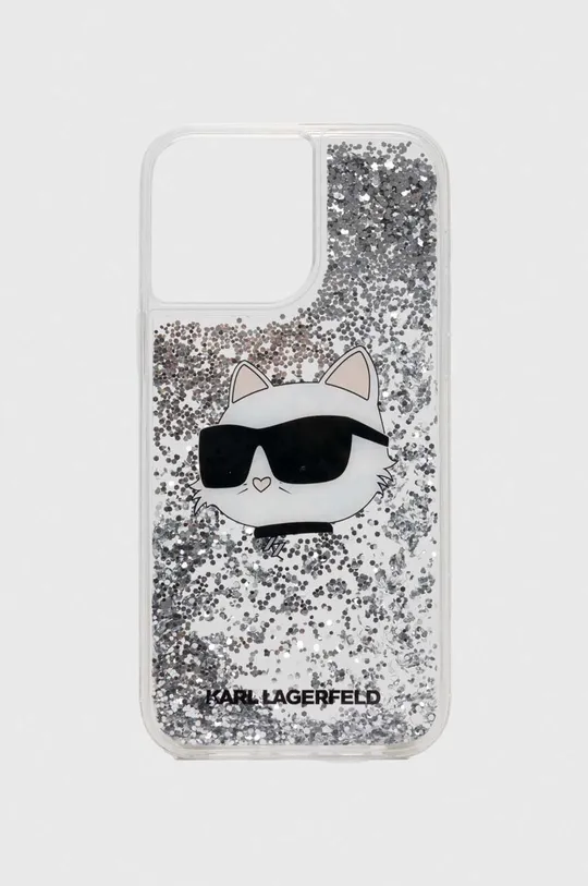 ασημί Θήκη κινητού Karl Lagerfeld iPhone 14 Pro Max 6,7 Unisex