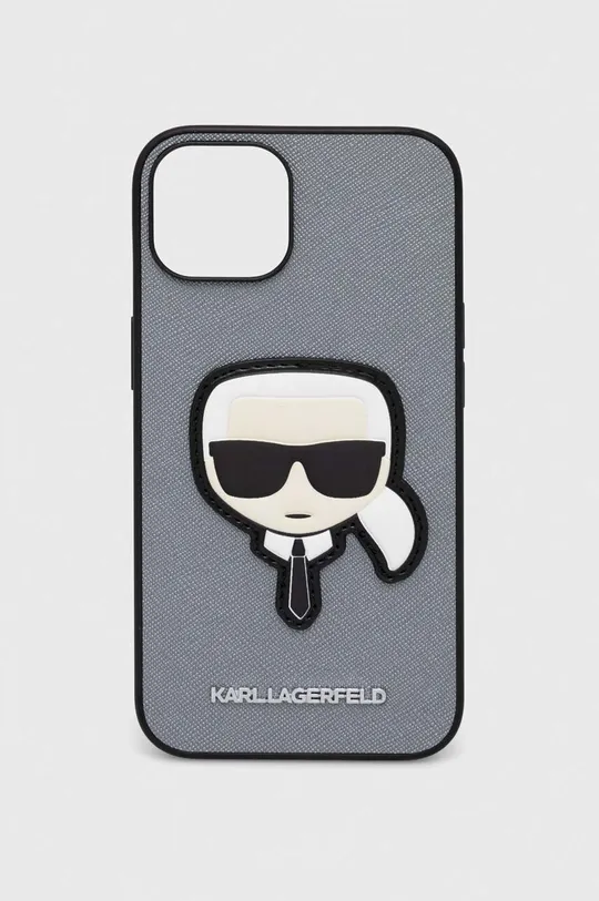 ασημί Θήκη κινητού Karl Lagerfeld iPhone 14 6,1 Unisex