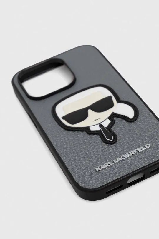 Θήκη κινητού Karl Lagerfeld iPhone 14 Pro 6,1 ασημί