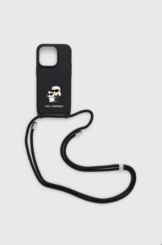 Θήκη κινητού Karl Lagerfeld iPhone 14 Pro 6.1 μαύρο