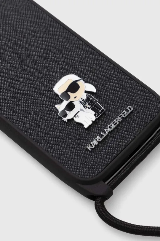 Karl Lagerfeld etui na telefon iPhone 14 Pro Max 6.7 Materiał syntetyczny