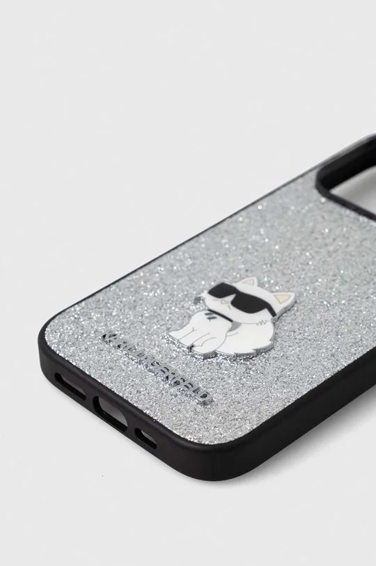 Θήκη κινητού Karl Lagerfeld iPhone 15 Pro 6.1 ασημί