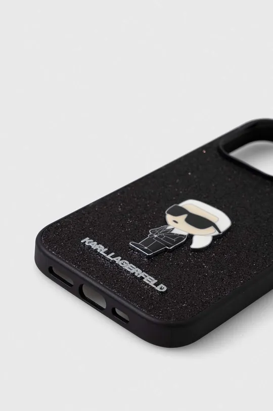 Karl Lagerfeld etui na telefon iPhone 15 Pro 6.1 czarny