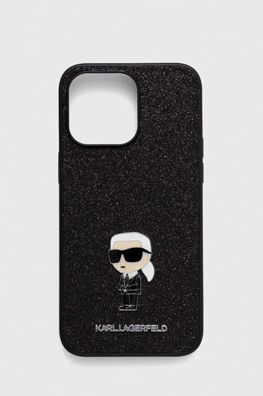 μαύρο Θήκη κινητού Karl Lagerfeld iPhone 15 Pro Max 6.7 Unisex