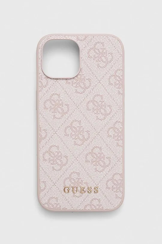 roza Etui za telefon Guess iPhone 15 6.1 Unisex