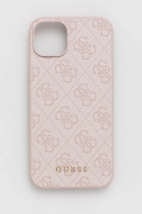 розовый Чехол на телефон Guess iPhone 15 Plus 6.7 Unisex