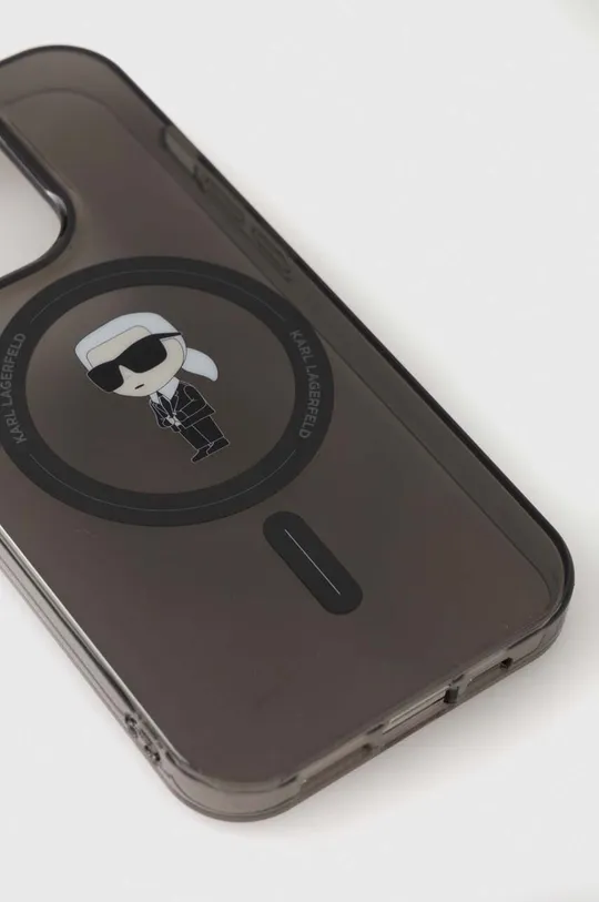 Etui za telefon Karl Lagerfeld iPhone 15 Pro 6.1 črna