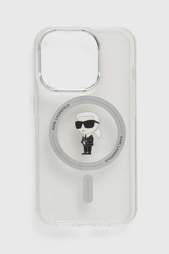 прозорий Чохол на телефон Karl Lagerfeld iPhone 15 Pro 6.1 Unisex