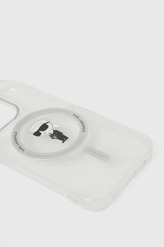 Karl Lagerfeld etui na telefon iPhone 15 Pro 6.1 KLHMP15LHFCKNOT transparentny AA00