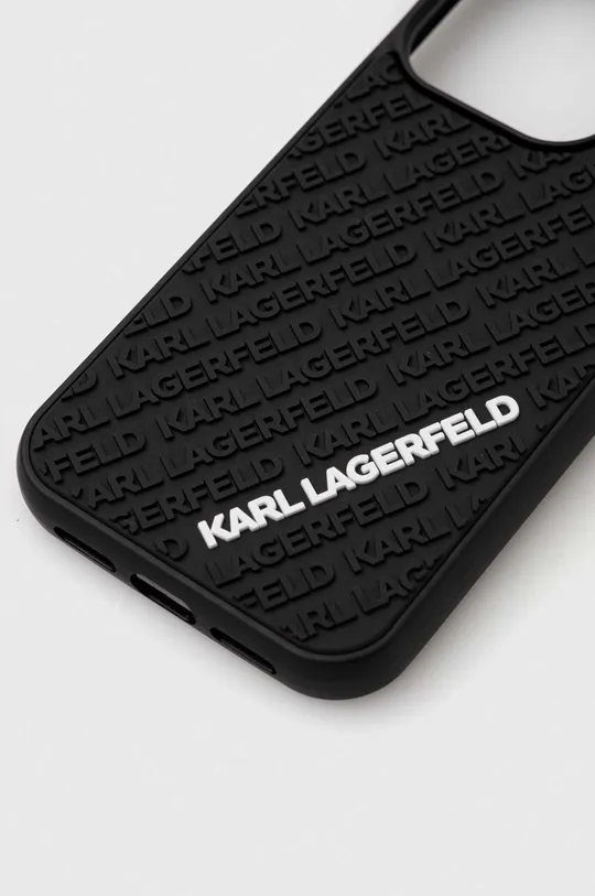Θήκη κινητού Karl Lagerfeld iPhone 15 Pro 6.1 μαύρο