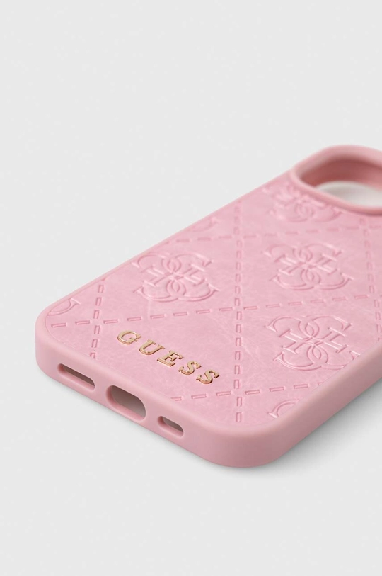 Guess custodia per telefono iPhone 15 6.1 rosa