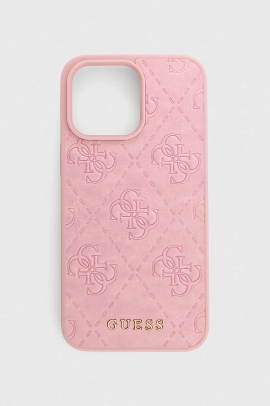 розовый Чехол на телефон Guess iPhone 15 Pro Max 6.7 Unisex