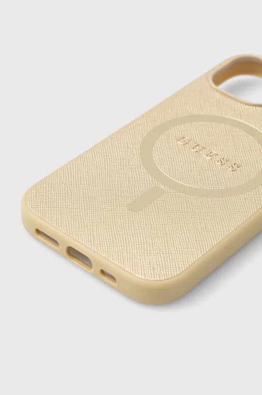 Θήκη κινητού Guess iPhone 15 6.1 χρυσαφί
