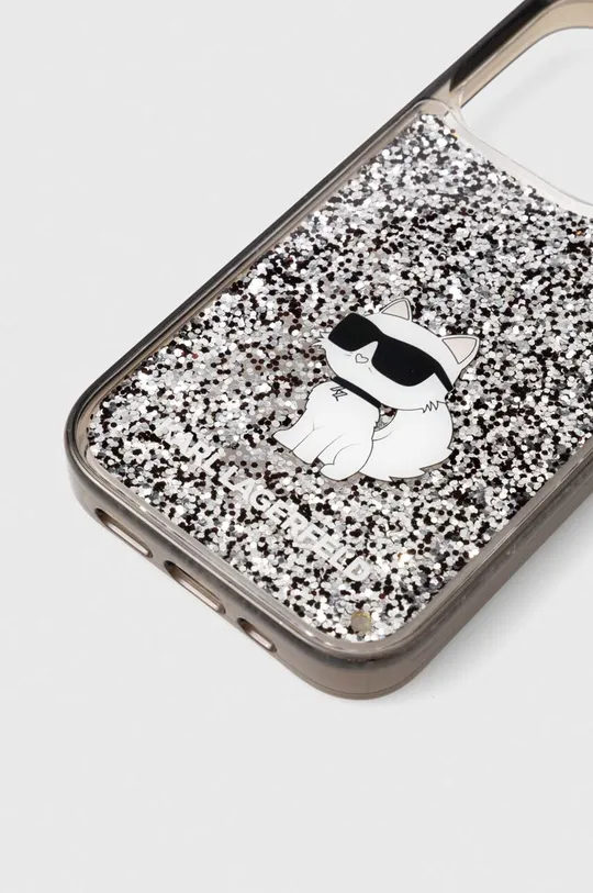 Karl Lagerfeld etui na telefon iPhone 15 Pro 6.1 transparentny