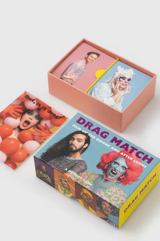 Orion Publishing Co zestaw karteczek Drag Match, Greg Bailey, Gerrard Gethings multicolor