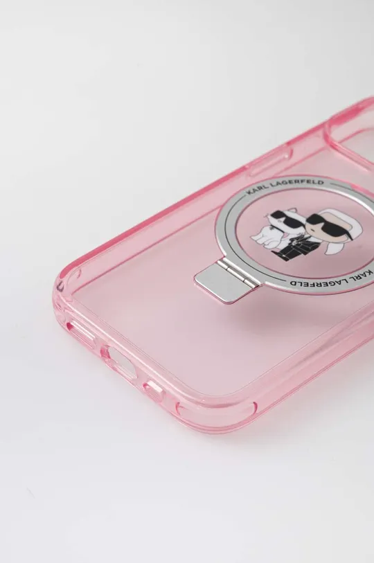 Etui za telefon Karl Lagerfeld iPhone 15 6.1 roza