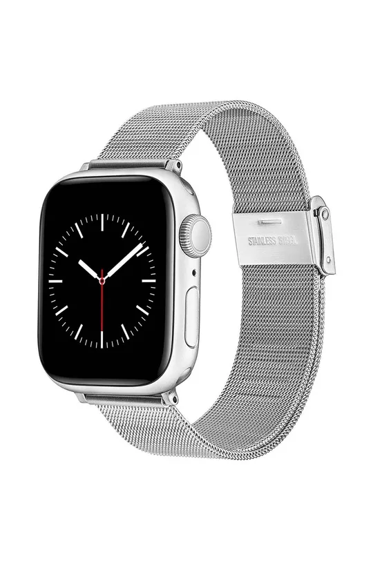 Λουράκι για το apple watch Daniel Wellington Smart Watch Mesh strap S ασημί