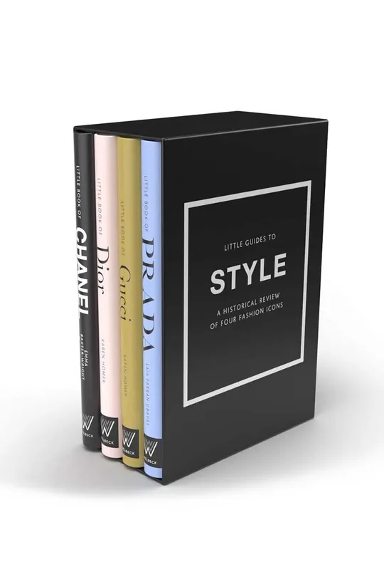 барвистий Комплект книжок Guzzini Little Guides to Style, Emma Baxter-Wright, English Unisex