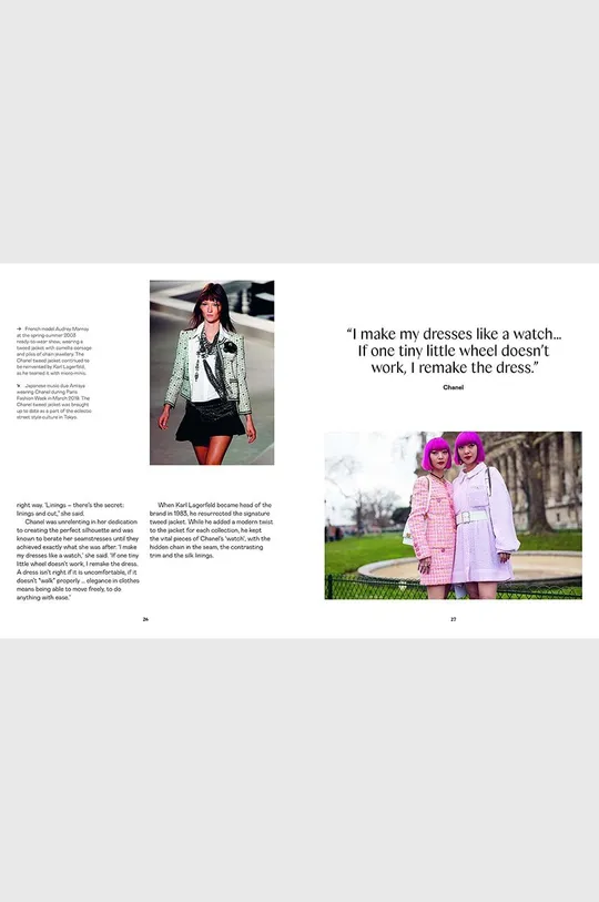 többszínű QeeBoo könyv What Coco Chanel Can Teach You About Fashion by Caroline Young, English