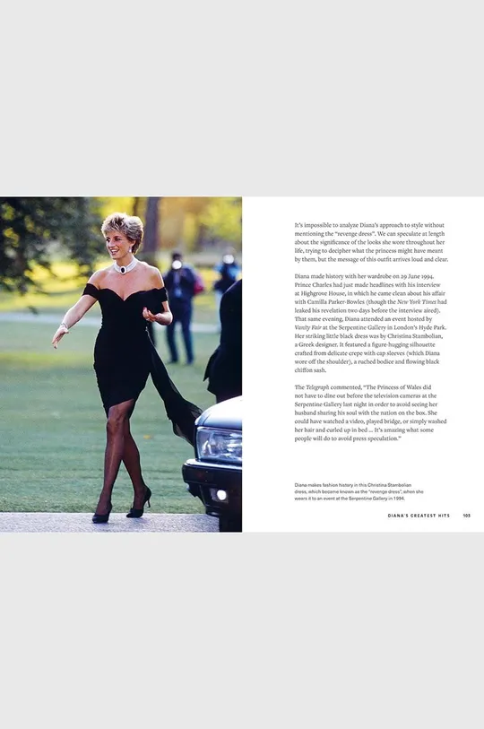 többszínű könyv Icons of Style - Diana by Glenys Johnson, English
