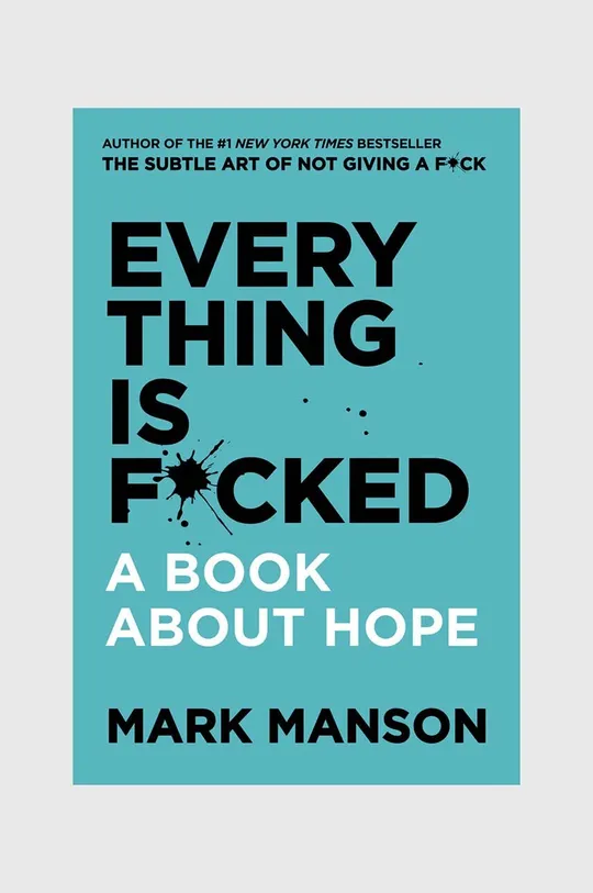 πολύχρωμο Βιβλίο Everything is F*cked by Mark Manson, English Unisex