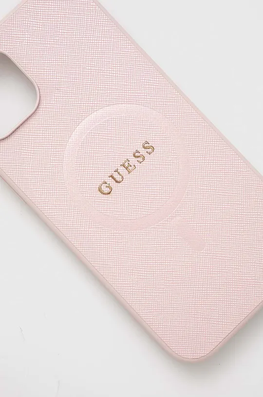 Guess telefon tok iPhone 15 Plus / 14 Plus 6.7'' rózsaszín