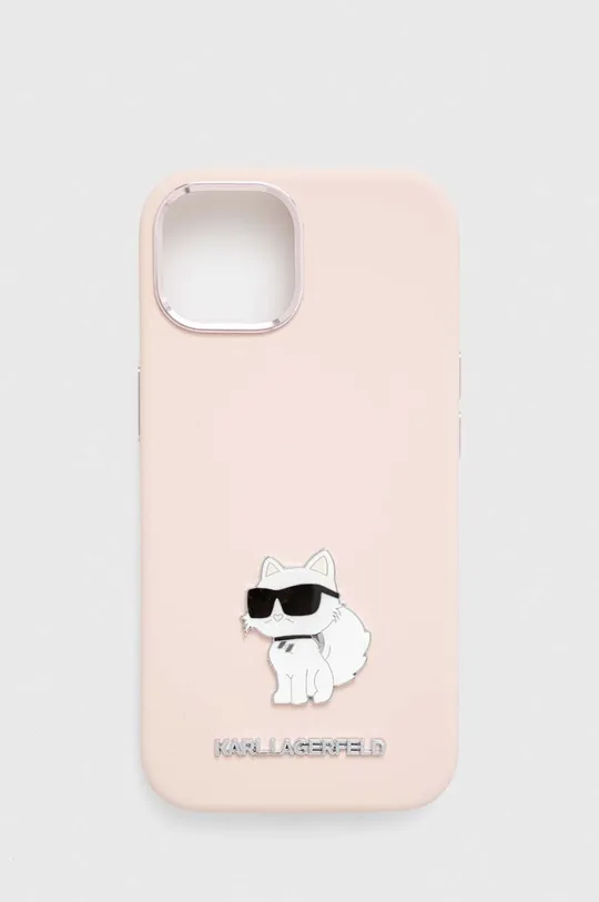 рожевий Чохол на телефон Karl Lagerfeld iPhone 15 / 14 / 13 6.1'' Unisex