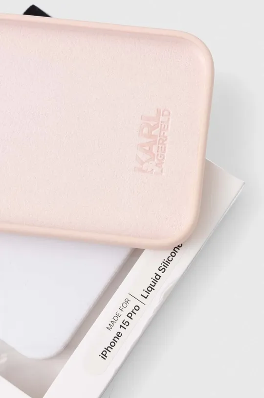 Θήκη κινητού Karl Lagerfeld iPhone 15 Pro 6.1'' Πλαστική ύλη