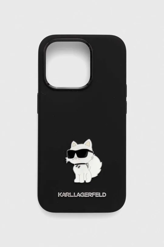 чорний Чохол на телефон Karl Lagerfeld iPhone 15 Pro 6.1'' Unisex