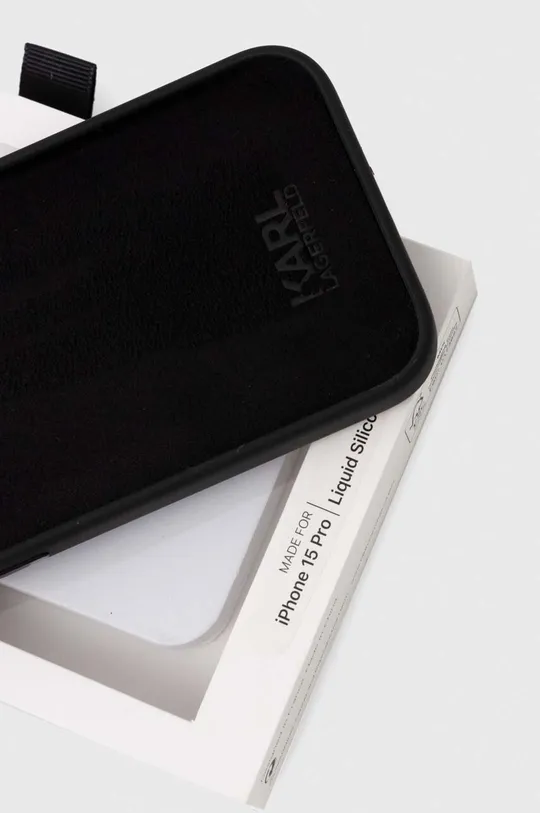 Puzdro na mobil Karl Lagerfeld iPhone 15 Pro 6.1'' Syntetická látka