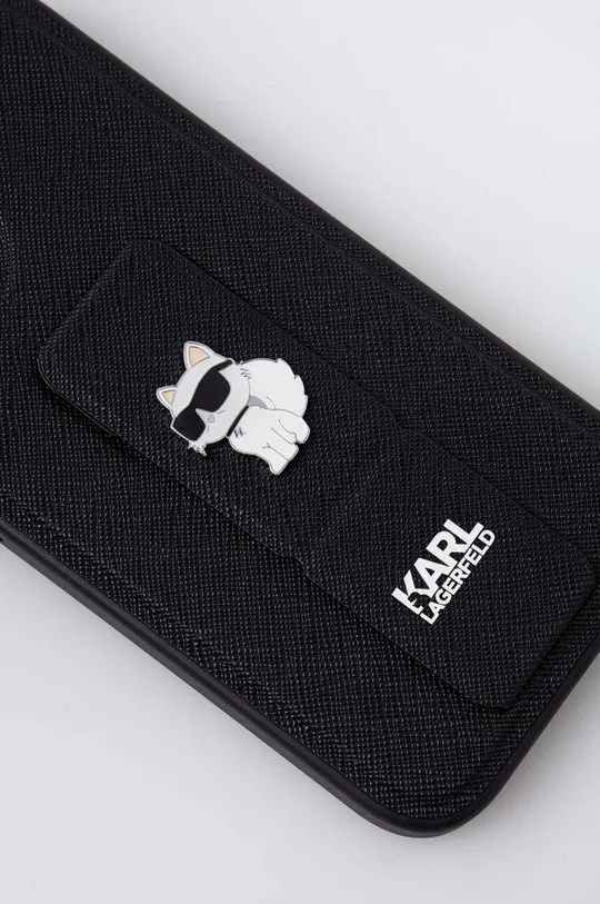 Puzdro na mobil Karl Lagerfeld iPhone 15 / 14 / 13 6.1'' čierna