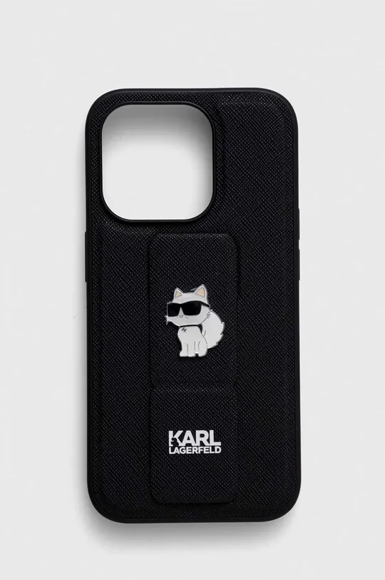 μαύρο Θήκη κινητού Karl Lagerfeld iPhone 15 Pro 6.1'' Unisex