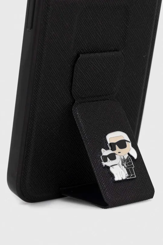 fekete Karl Lagerfeld telefon tok iPhone 13 Pro / 13 6.1''