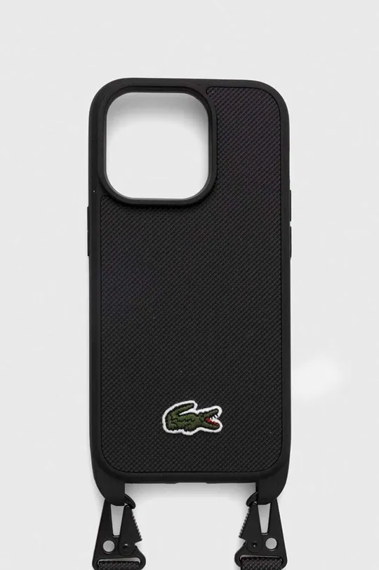 čierna Puzdro na mobil Lacoste iPhone 14 Pro 6.1