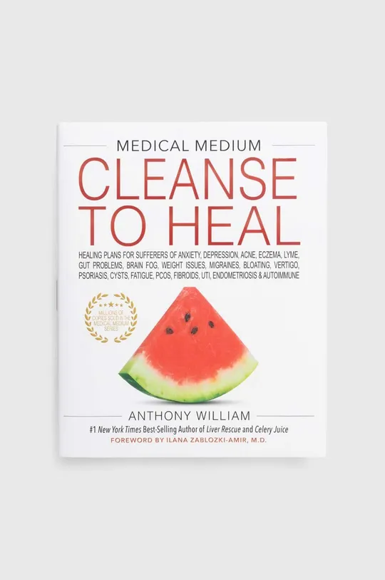 πολύχρωμο Βιβλίο Medical Medium Cleanse to Heal by Anthony William, English Unisex