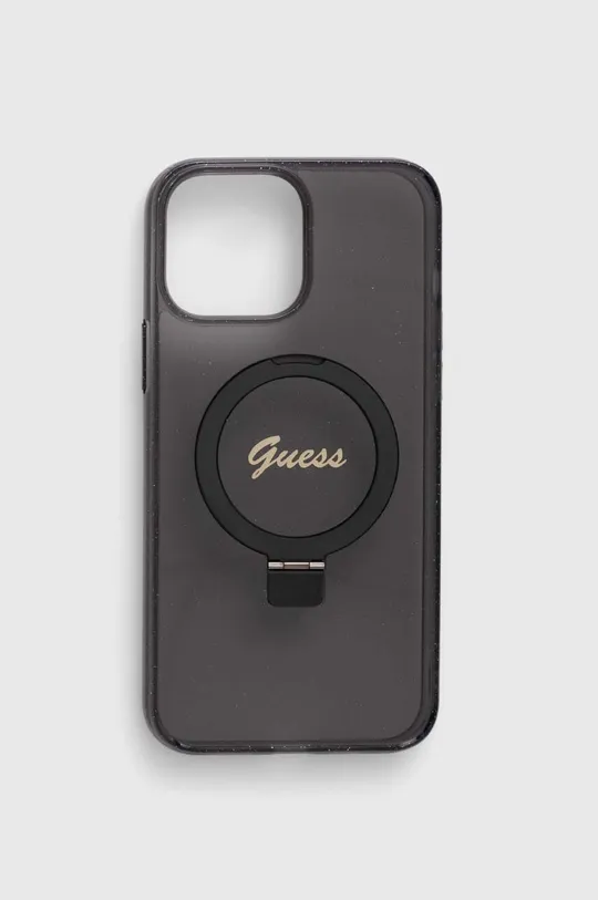 čierna Puzdro na mobil Guess iPhone 13 Pro Max 6.7