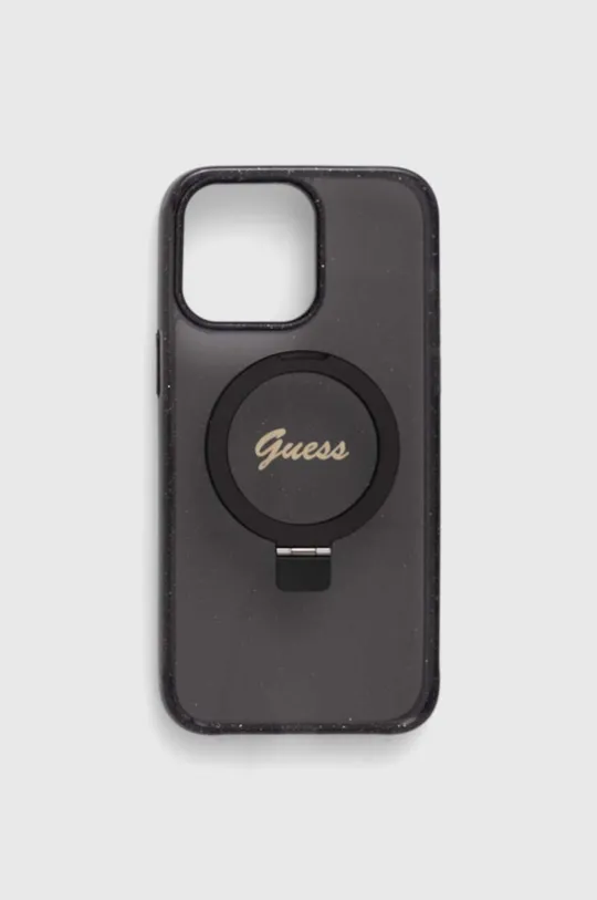 čierna Puzdro na mobil Guess iPhone 14 Pro Max 6.7