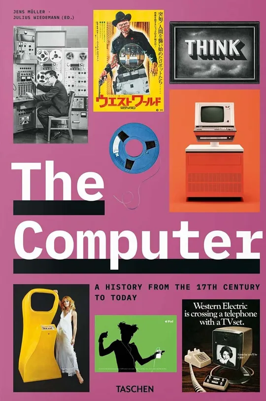 барвистий Книга Taschen The Computer by Jens Müller in English Unisex