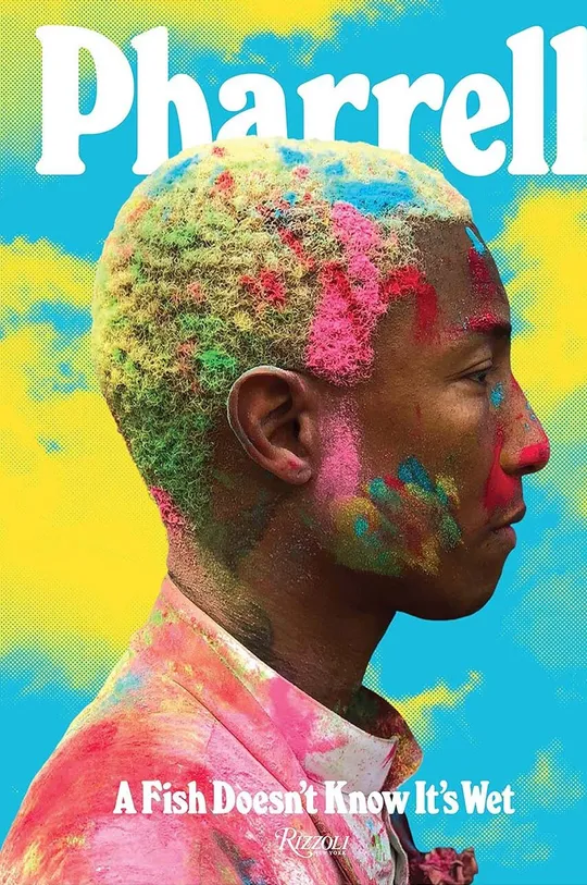 multicolor Taschen książka Pharrell: A Fish Doesn't Know It's Wet by Pharrell Williams in English Unisex