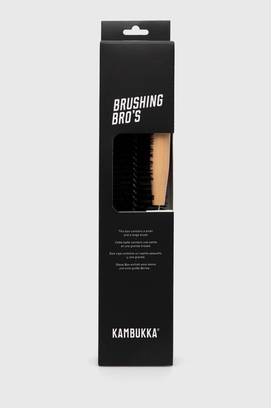 Kambukka szczotka do czyszczenia butelek Brushing Bro’s. 2-pack : Drewno, Tworzywo sztuczne